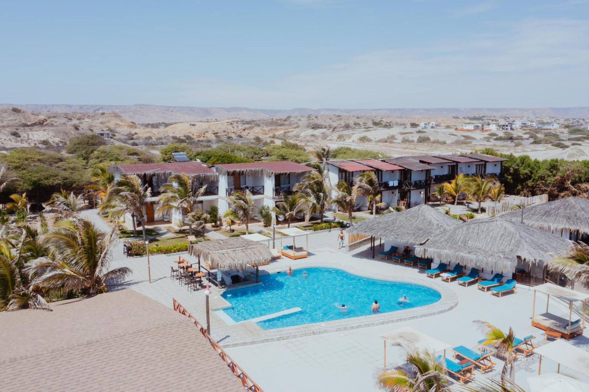 Hotel El Refugio De Vichayito Exterior foto
